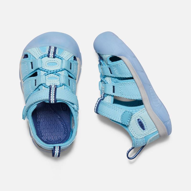 Keen Newport H2 Baby Sandalen Kinder DE-17983 Petit Four/Blue Mist - Keen Kinderschuhe Blau